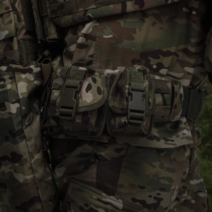 Підсумок Ukrarmor під гранату. Кріплення Molle. Cordura 500D Мультикам 