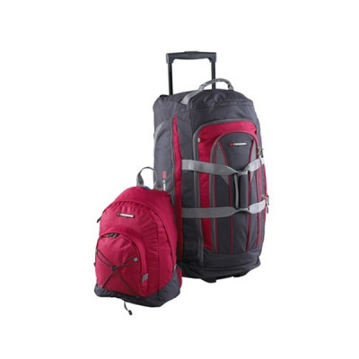 Сумка дорожня на колесах Caribee Sports Tourer Combo 65 + 26, червоний, комплект