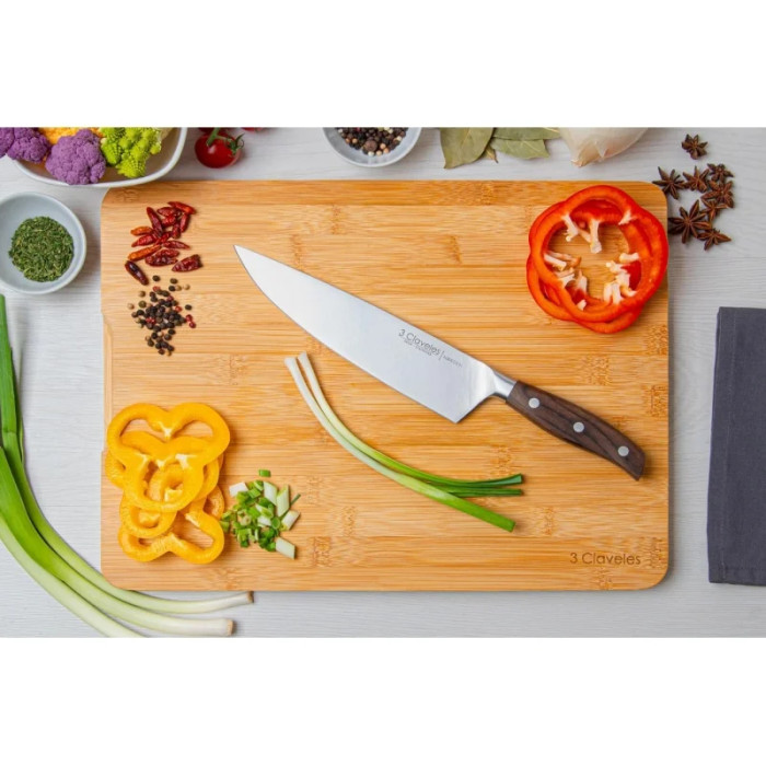 Ніж шеф 3claveles Norden 1044, 3CR13 200 мм, Іспанія 