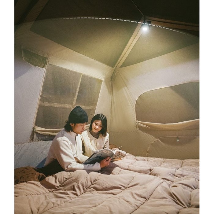 Ліхтар прожектор Naturehike CNK2300012, коричневий 