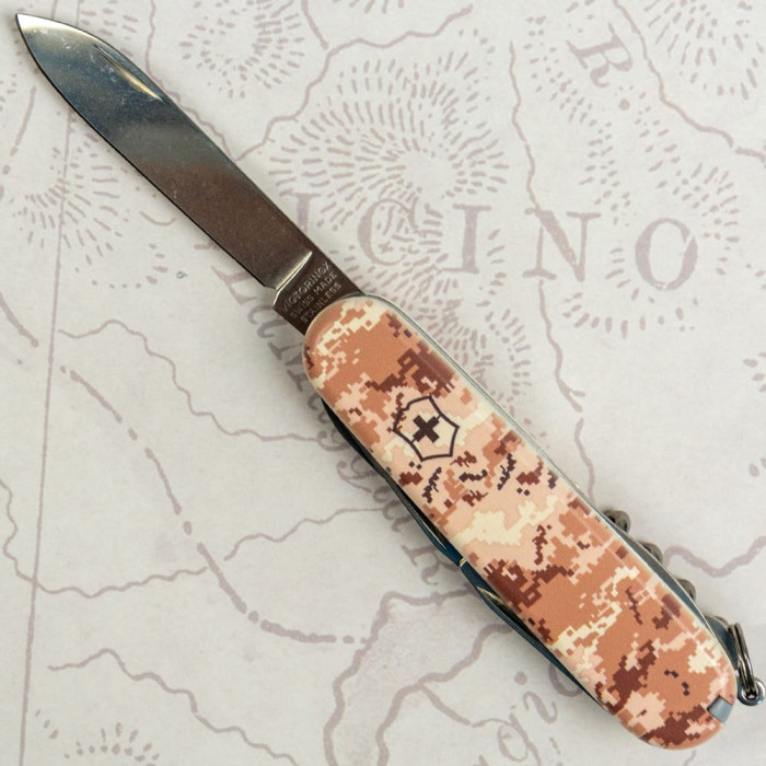 Складаний ніж Victorinox CLIMBER ARMY Піксель пісочний 1.3703.7.W3944p
