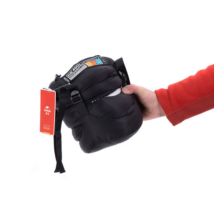 Спальний мішок Naturehike Down 800 (800 г) orange/red (NH15D800-K) 