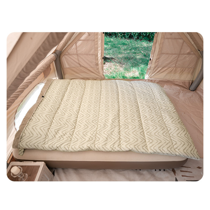 Спальний мішок Naturehike DP200 CNK2300SD012, бежевий 