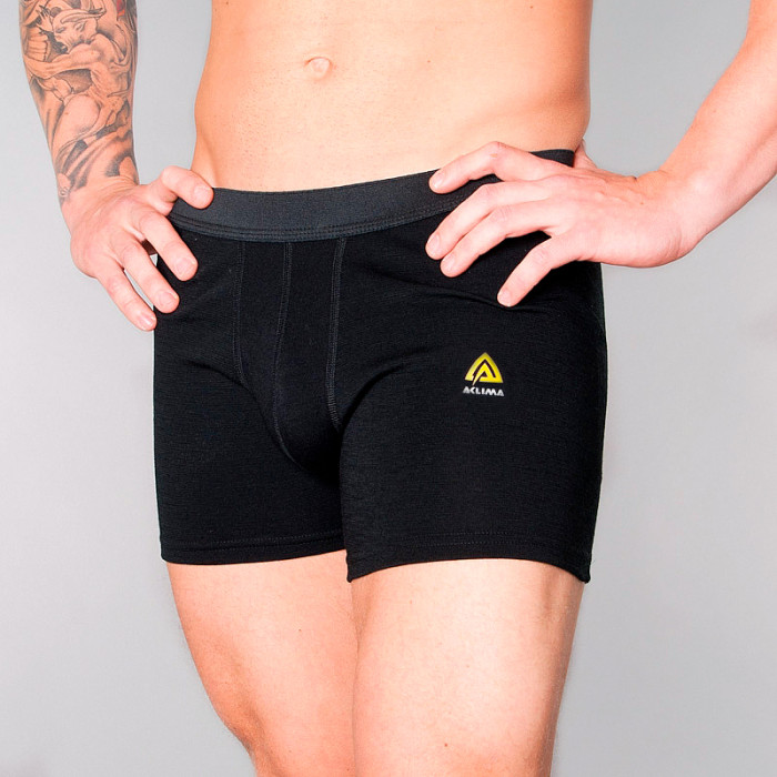 Шорти чоловічі Aclima WarmWool Shorts Black, L 