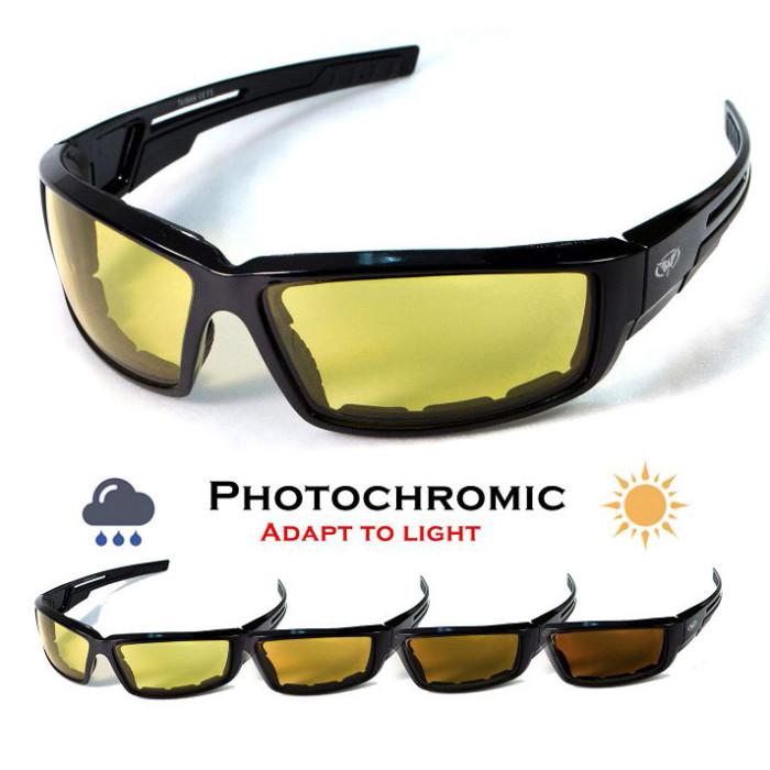 Окуляри Global Vision Sly Photocromic (yellow) фотохромні Жовті 