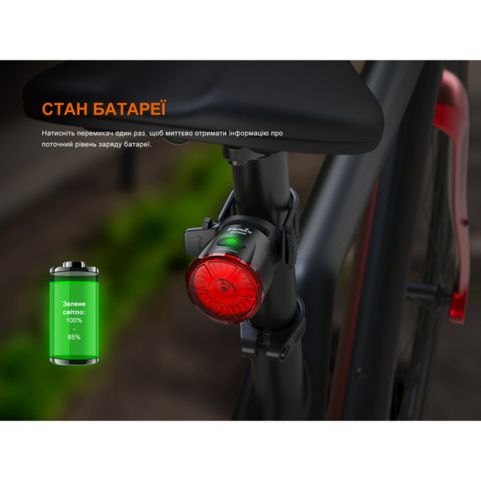 Велофара задня Fenix BC06R (Відкрита упаковка) 