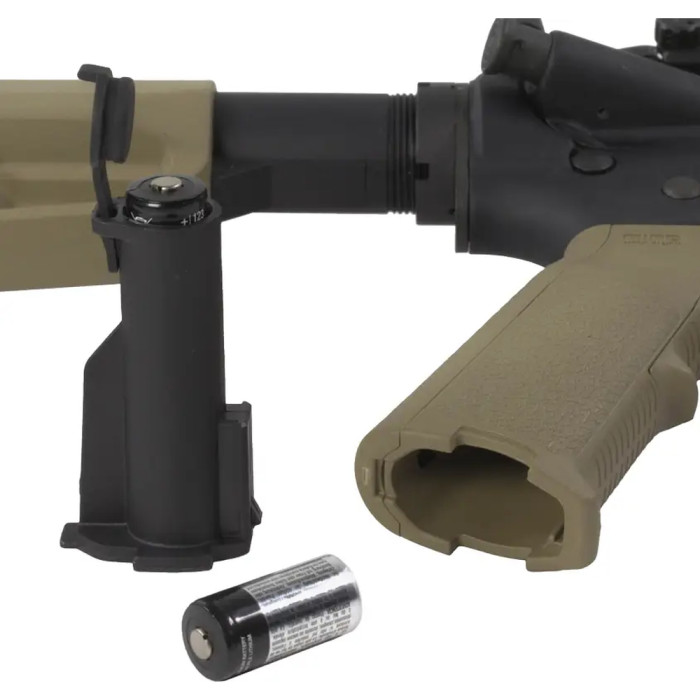 Вкладиш Magpul в пістолетне руків’я MAID/MOE з відсіком для CR123/RCR123 
