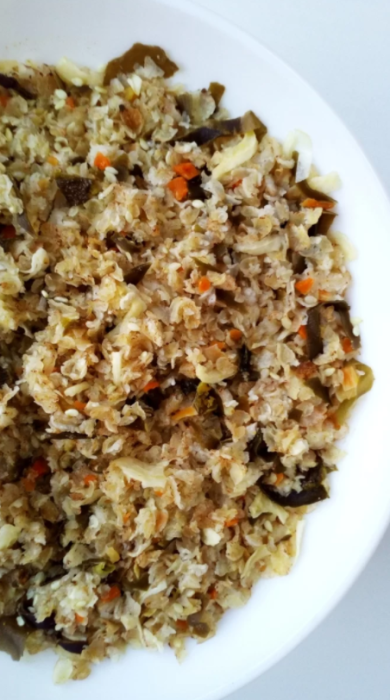 Гречана каша з ламінарією E=da (E=da-7) 