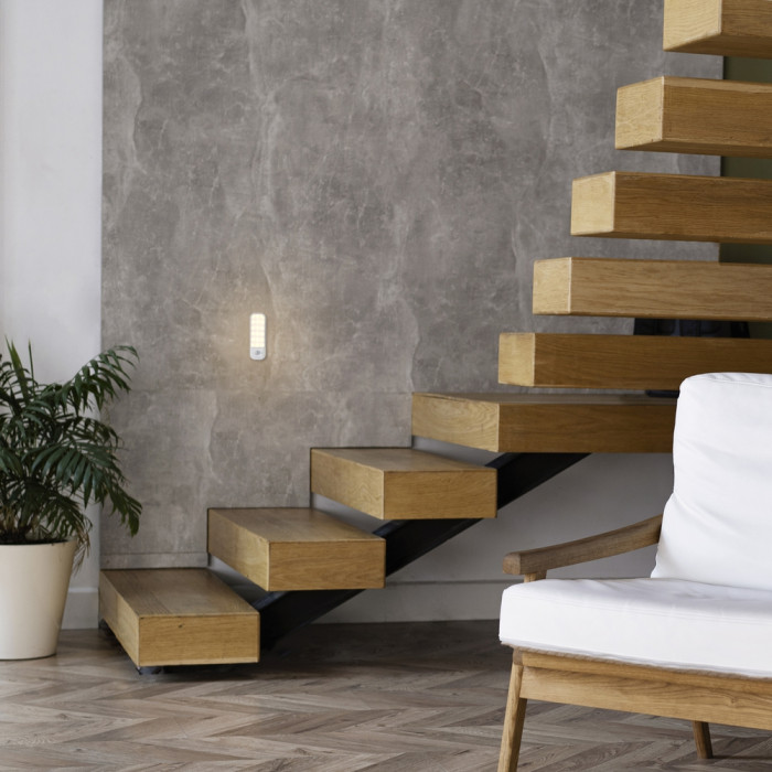 Світильник акумуляторний з датчиком руху VIDEX VL-NL014W-S 