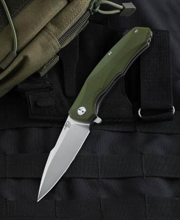 Ніж складаний Bestech Knives WARWOLF (зелений) 
