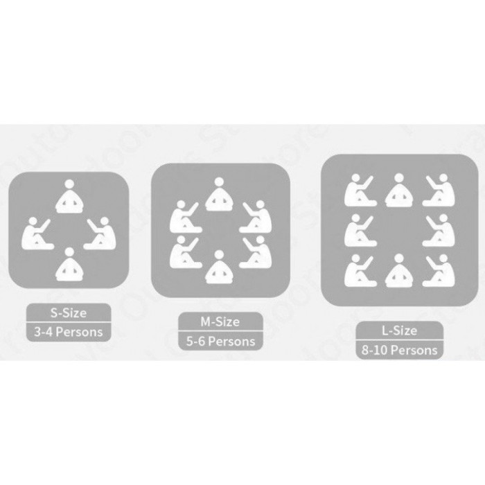 Килимок для пікніка Naturehike Picnic mat M 170*200 NH21FCD01 pet 