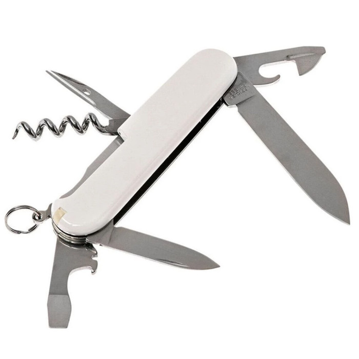 SPARTAN UKRAINE 91мм/12функ/біл /штоп /Трезубець.чорн. 