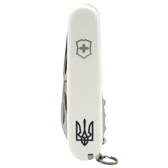 SPARTAN UKRAINE 91мм/12функ/біл /штоп /Трезубець.чорн. 