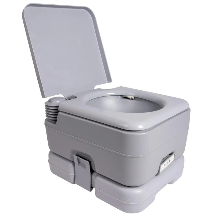 Біотуалет Bo-Camp Portable Toilet Flush 10 Liters Grey (5502825) 