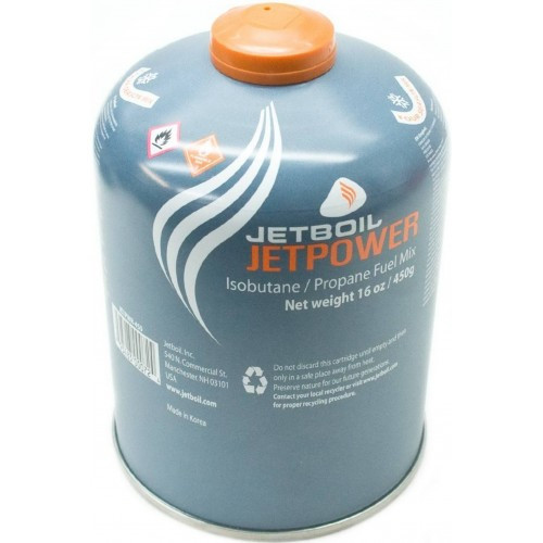 Газовий балон Jetboil Jetpower Fuel 450гр 