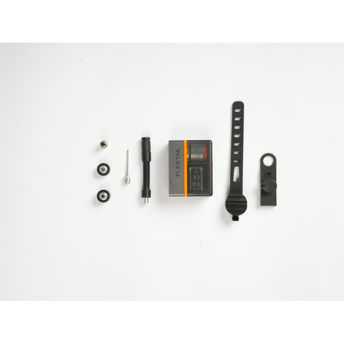 Велосипедний міні насос-задня фара Flextail Tiny Tire Pump ACS, чорний 