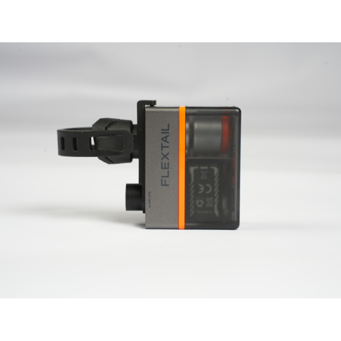 Велосипедний міні насос-задня фара Flextail Tiny Tire Pump ACS, чорний 