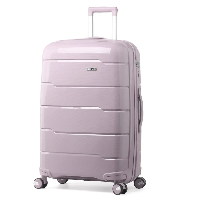 Валіза Semi Line 24" (M) Light Pink (T5793-2) 