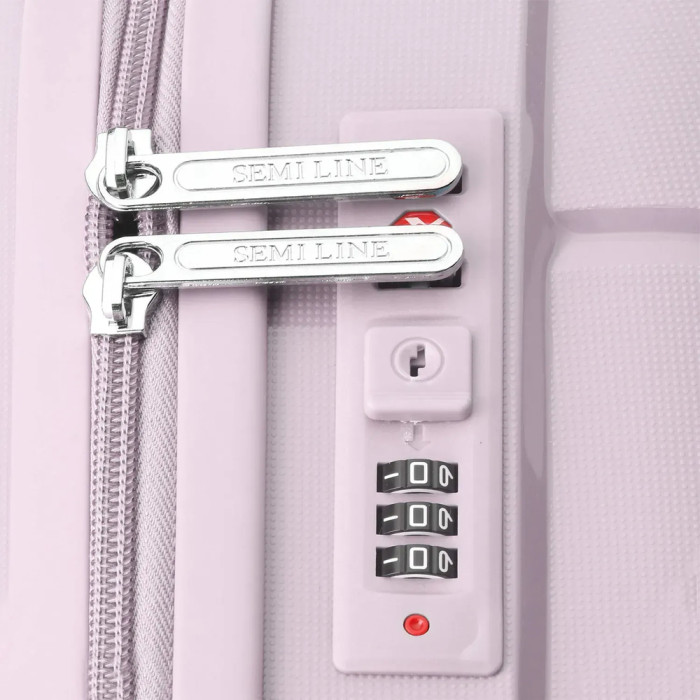 Валіза Semi Line 24" (M) Light Pink (T5793-2) 