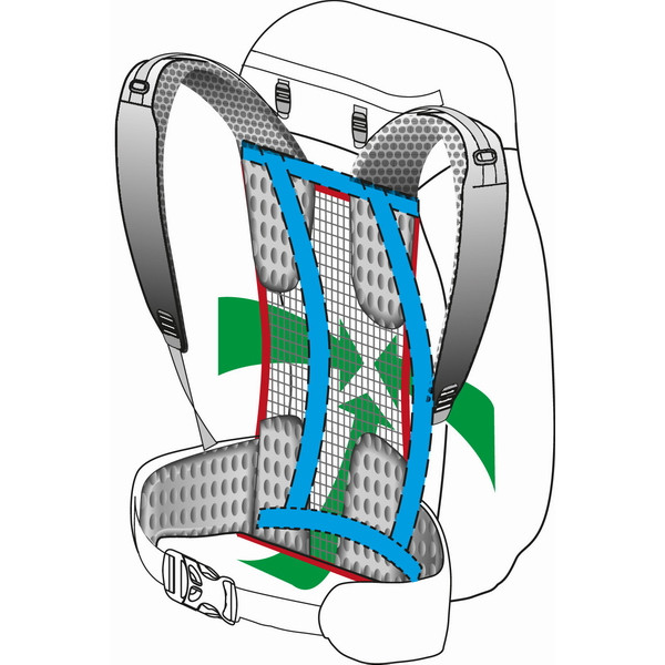 Рюкзак Ferrino Zephyr 12+3, жовтий 