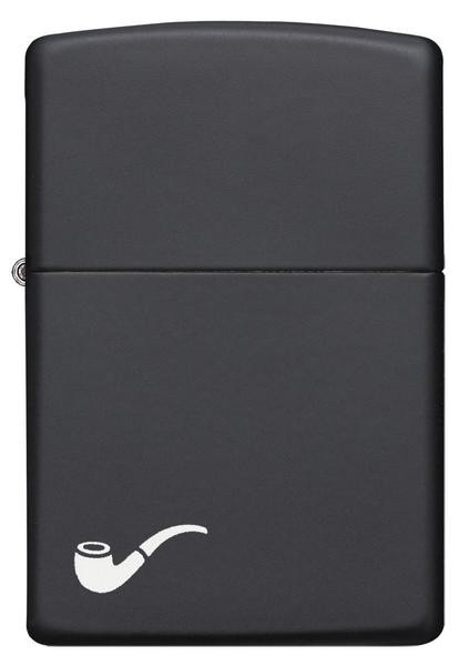 Запальничка Zippo Трубкова Black Matte Pipe Lighter 218PL 