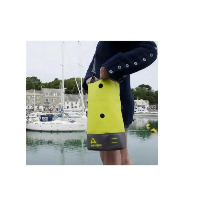 Гермосумка AQUAPAC Trailproof Tote bag - small (acid green) зелена 