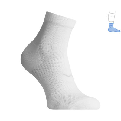 Трекінгові шкарпетки Protector ShortLight літні білі M 40-43
