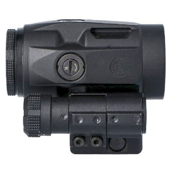 Збільшувач Sig Optics 3Х JULIET3-MICRO 3X22MM, PUSH-BUTTON MOUNT WITH SPACERS, BLACK 