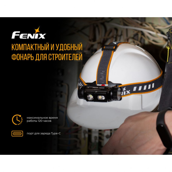 Ліхтар налобний Fenix HM60R (пошкоджена упаковка/замінена лінза) 