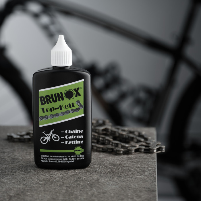 Мастило для велосипедних і мотоциклетних ланцюгів, крапельний дозатор Brunox Top-Kett 100ml 