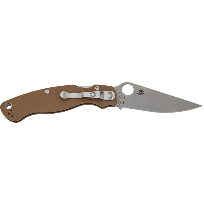 Ніж Spyderco Military 2 Sprint Run, CPM 15V, G-10 brown 