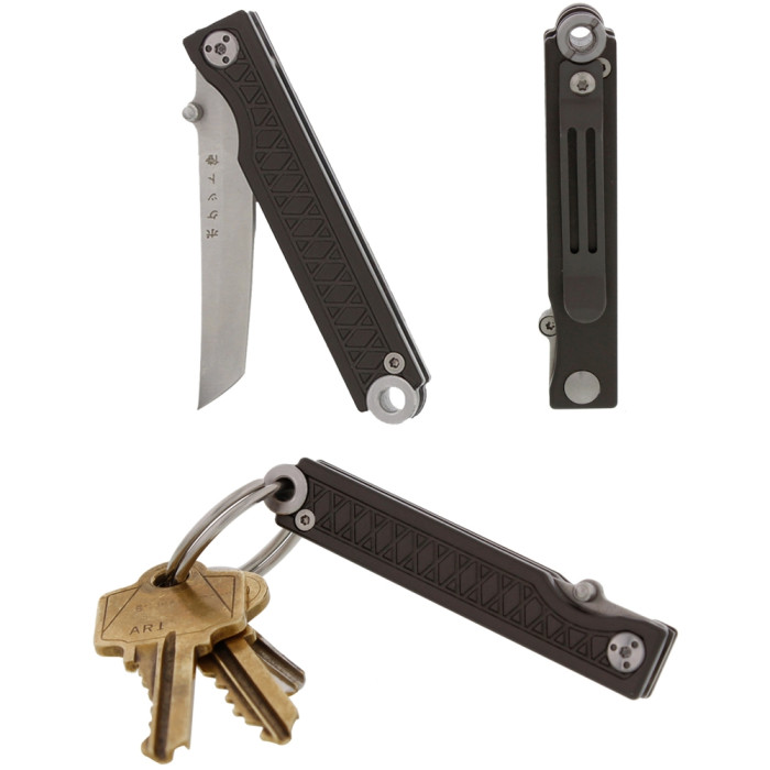 Ніж StatGear Pocket Samurai, сірий 