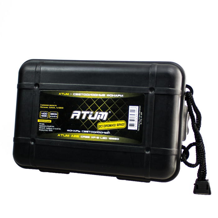 Ліхтар Atum A26 CREE XP-E Led 18650 
