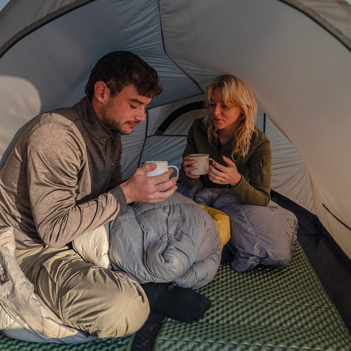 Намет двомісний Naturehike Opalus, UL, CNK2450WS036, темно-зелений 