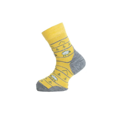 Термошкарпетки дитячі трекінг Lasting TJL 208 - XS - жовтий