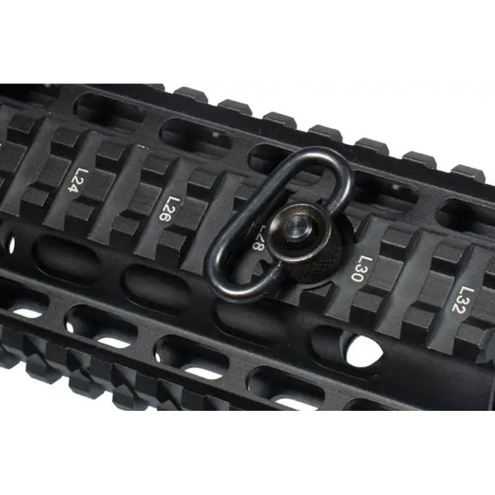 Антабка Leapers UTG Standard Push Button QD. 2,55 см 