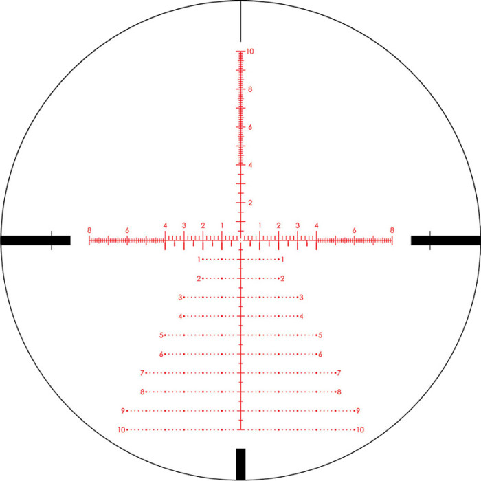 Приціл Vortex Strike Eagle 3-18x44, FFP, EBR-7C, 0.1 MRAD c підсвіткою, 34мм. 