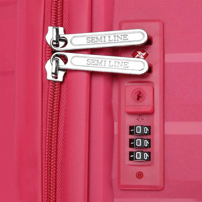 Валіза Semi Line 24" (M) Magenta (T5796-2) 