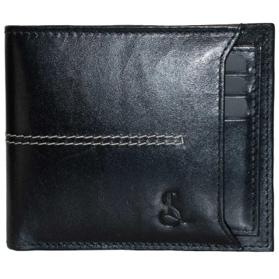 Портмоне чоловіче шкіряне Semi Line RFID Black (P8267-0)