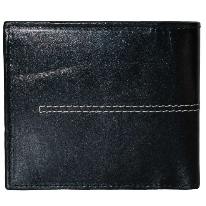 Портмоне чоловіче шкіряне Semi Line RFID Black (P8267-0) 