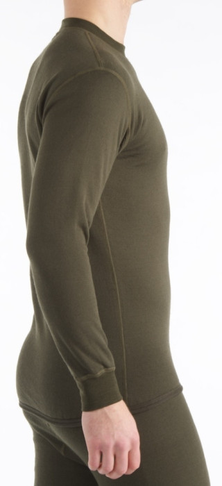 Термофутболка Aclima HotWool 230 Crew Neck Unisex Olive Night XS 