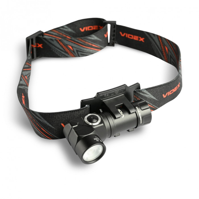 Портативний світлодіодний ліхтарик VIDEX VLF-A244RH 600Lm 5000K 