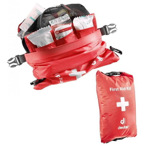 Аптечка Deuter First Aid Kid DRY m колір 505 пожежний заповнена (39260 (49263) 505) 