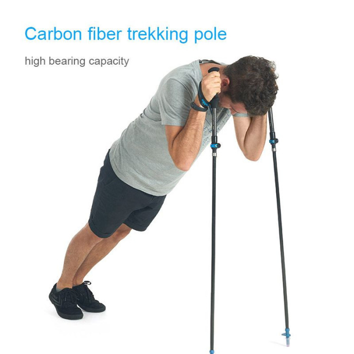 Трекінгова палиця Naturehike ST07 NH18D010-Z, 99-115 см, бордова 