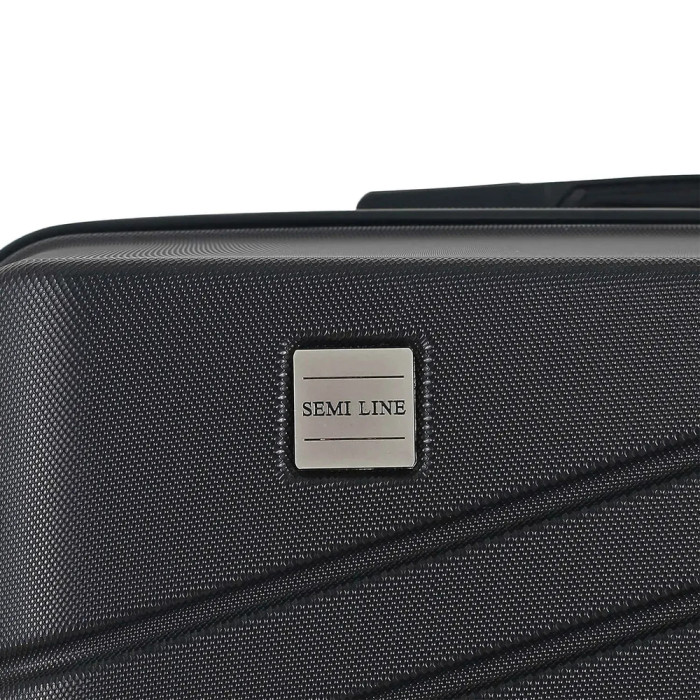 Валіза Semi Line 24" (M) Black (T5789-2) 