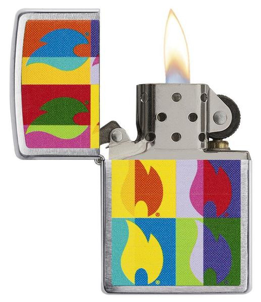 Запальничка Zippo 200 Abstract Flame Design 29623 