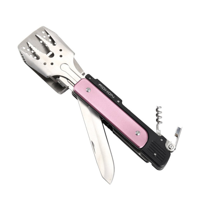 Мультитул для барбекю Roxon S601, рожевий 