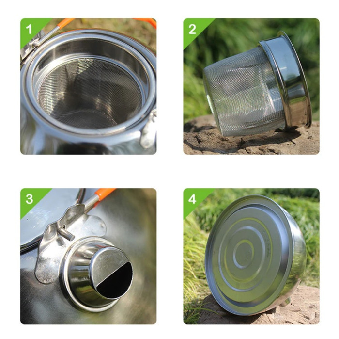 Чайник туристичний BRS-TS07 