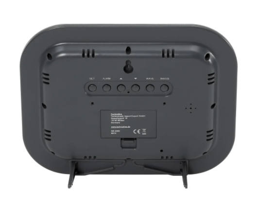 Настінний годинник Technoline, сріблястий/чорний (WS8005) 