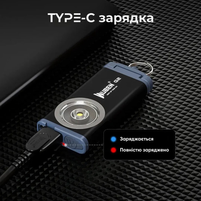 Ліхтар Wuben G2, чорний 